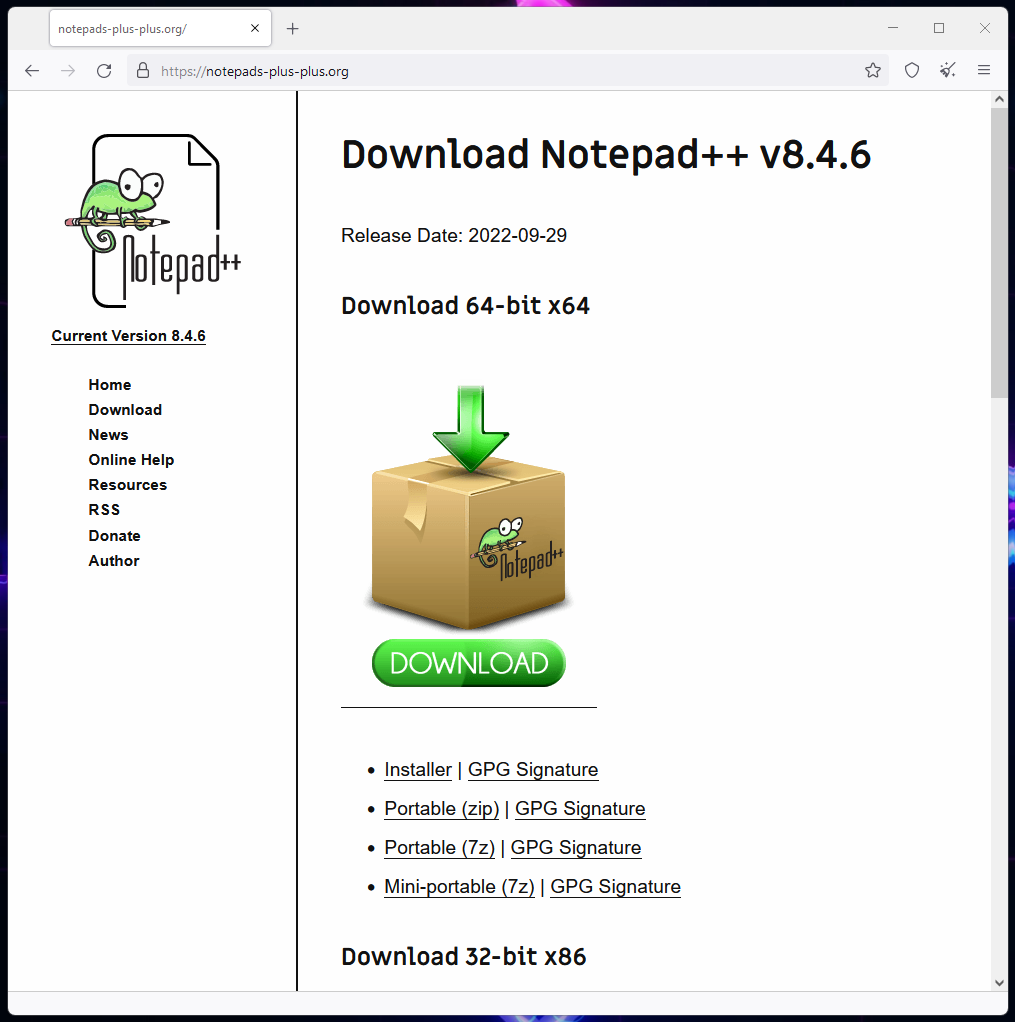 fake notepad++