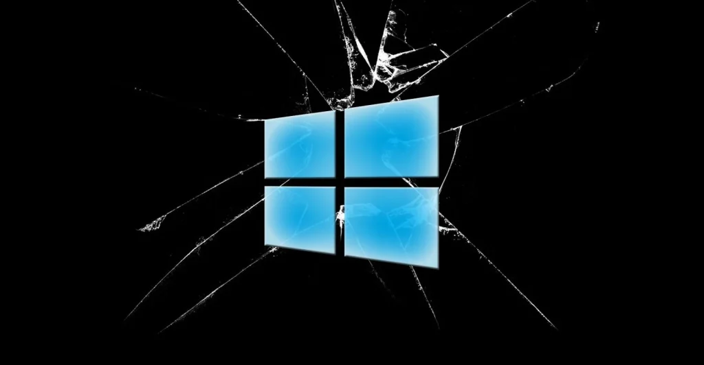 broken window