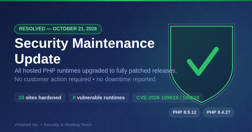 php security update